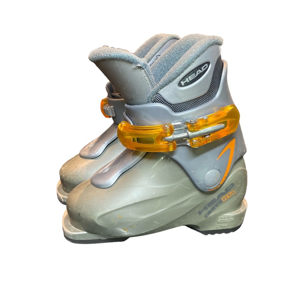 Head Carve HT1 Kids Alpine Downhill Alpine Ski Boots Mondo Size 18.5